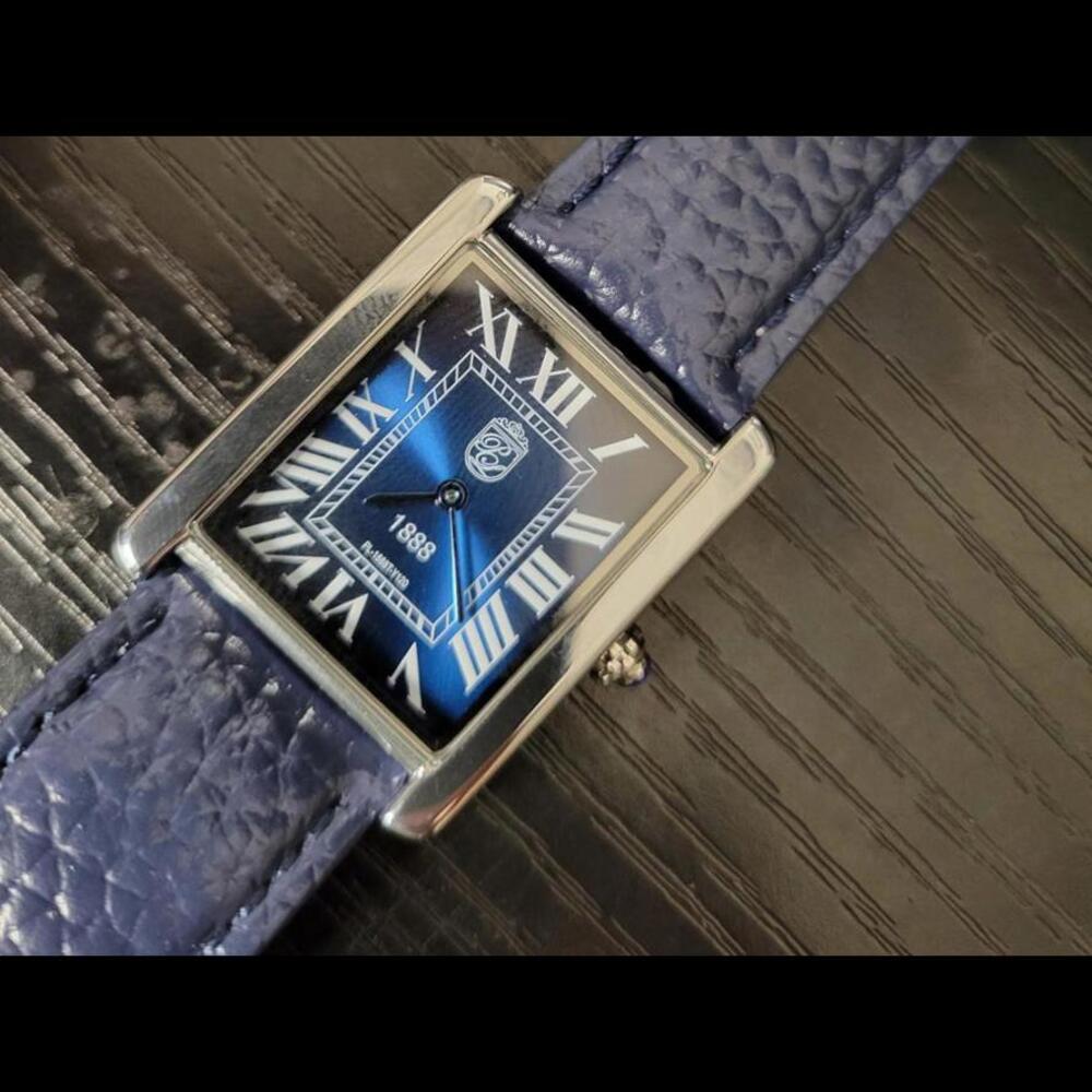 NEW Pierre Lucerne 1888 Tank Swiss Inspired Classic Men's Watch